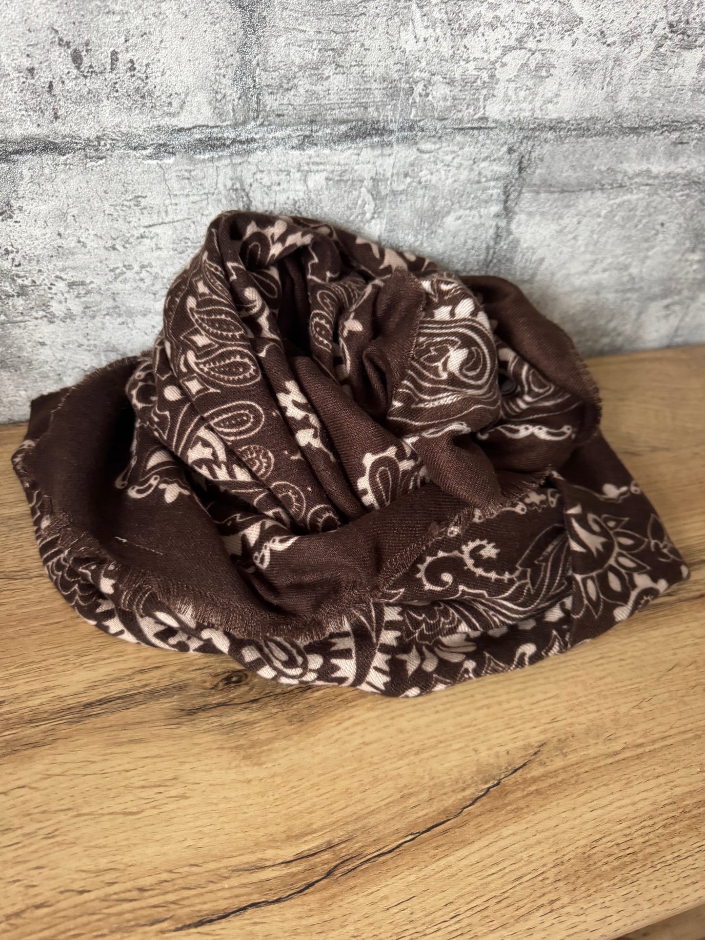 Écharpe Marie Chocolat