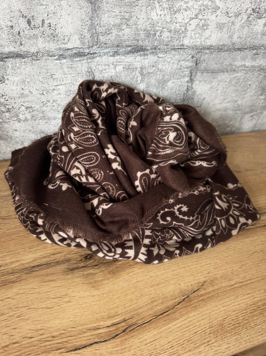 Écharpe Marie Chocolat