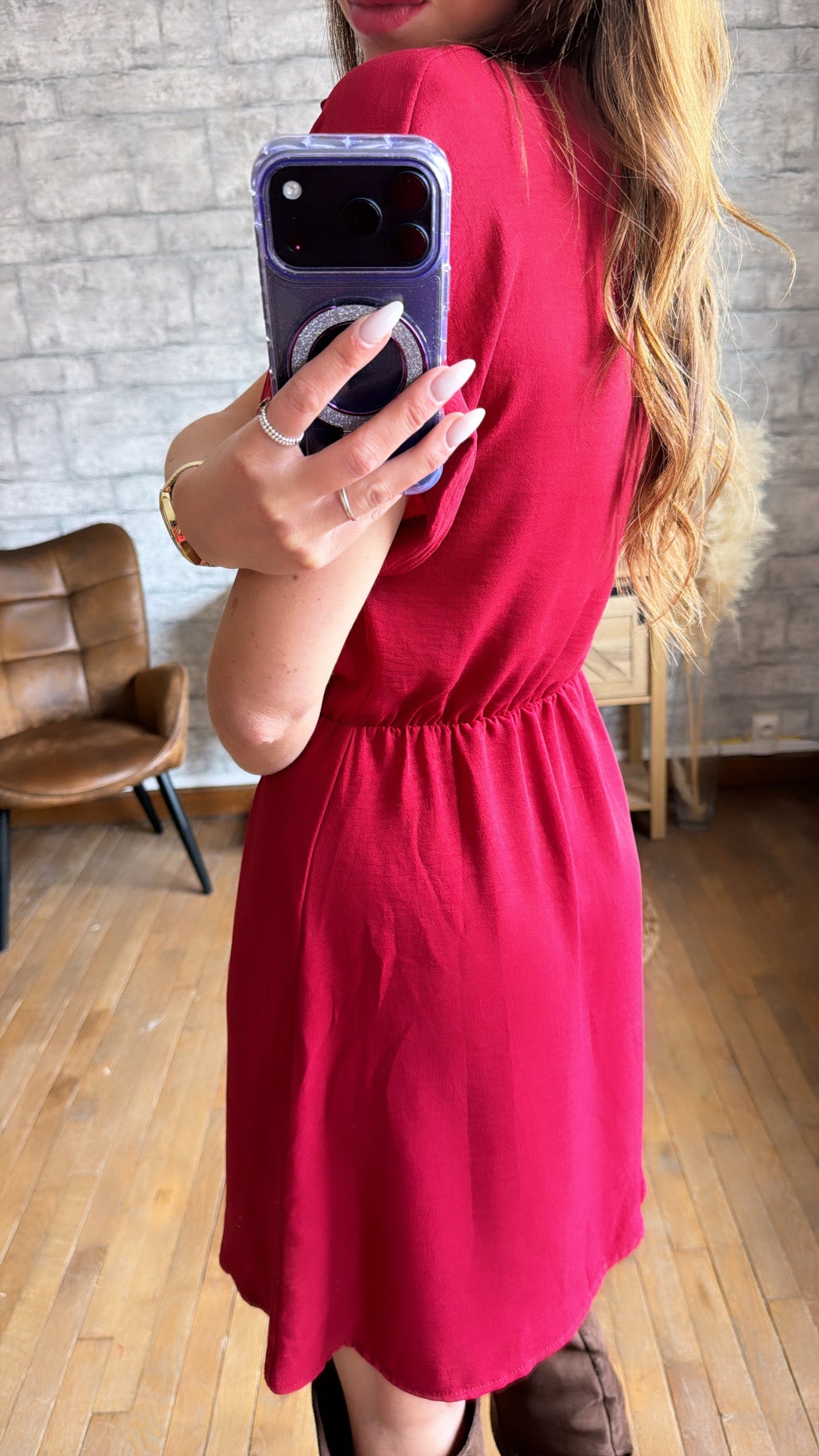 Robe Caline Bordeaux