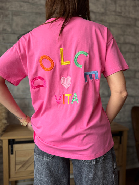 T Shirt Dolce Vita Rose