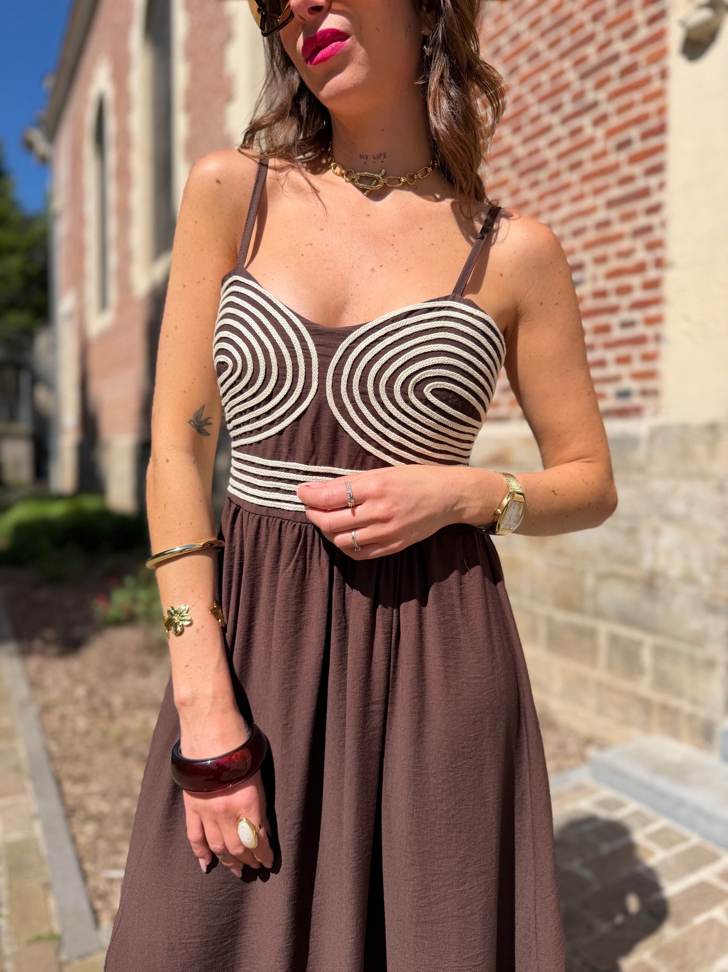 Robe Brody Chocolat