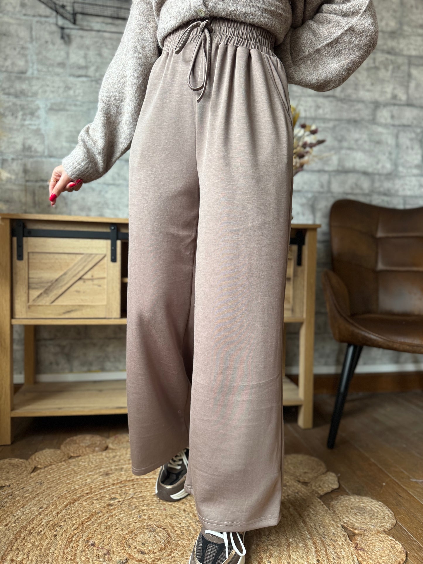 Pantalon Jogg Taupe