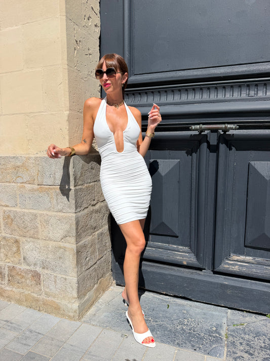 Robe Lou blanc