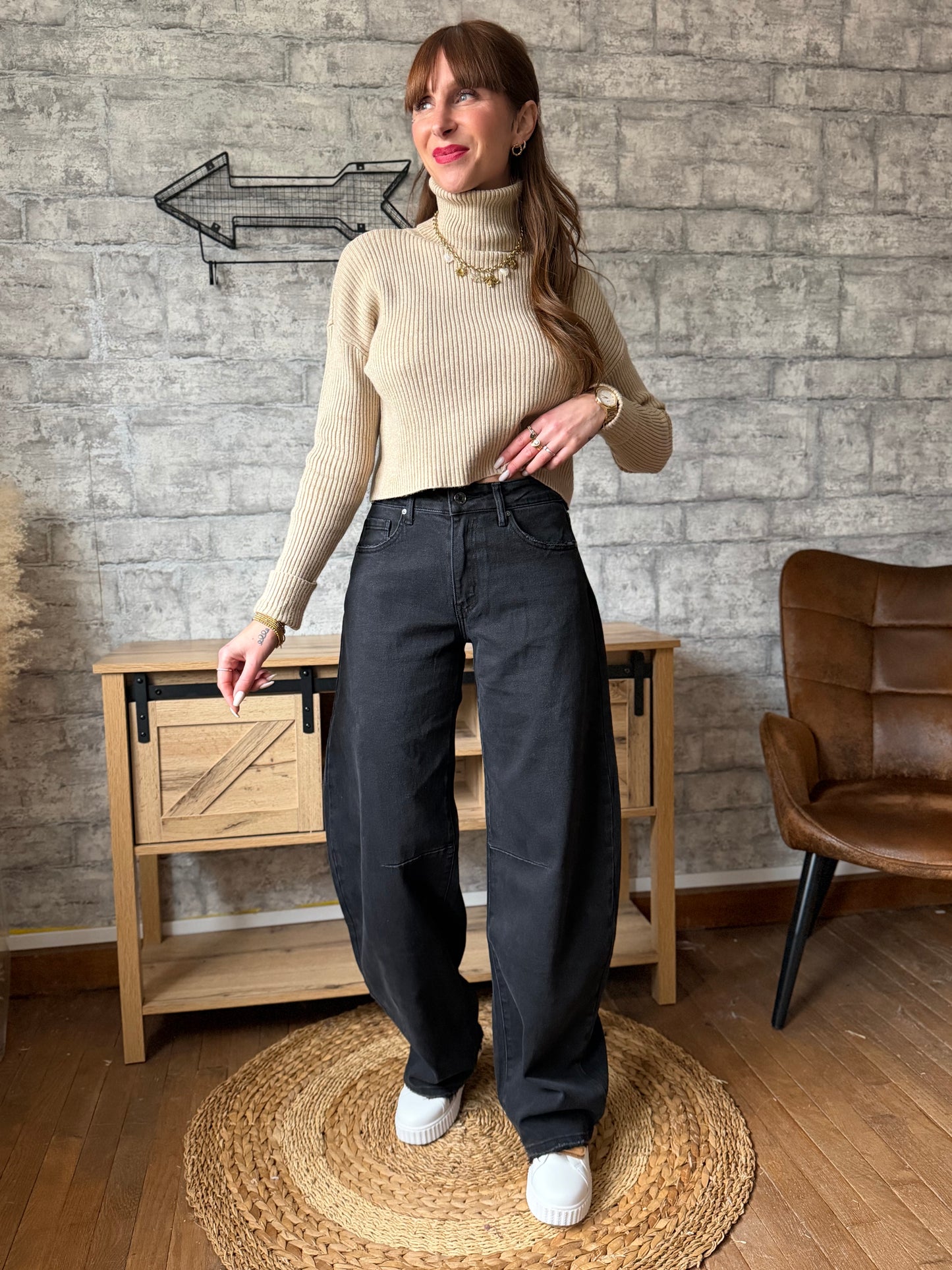 Jean's Ballon Gris Foncé