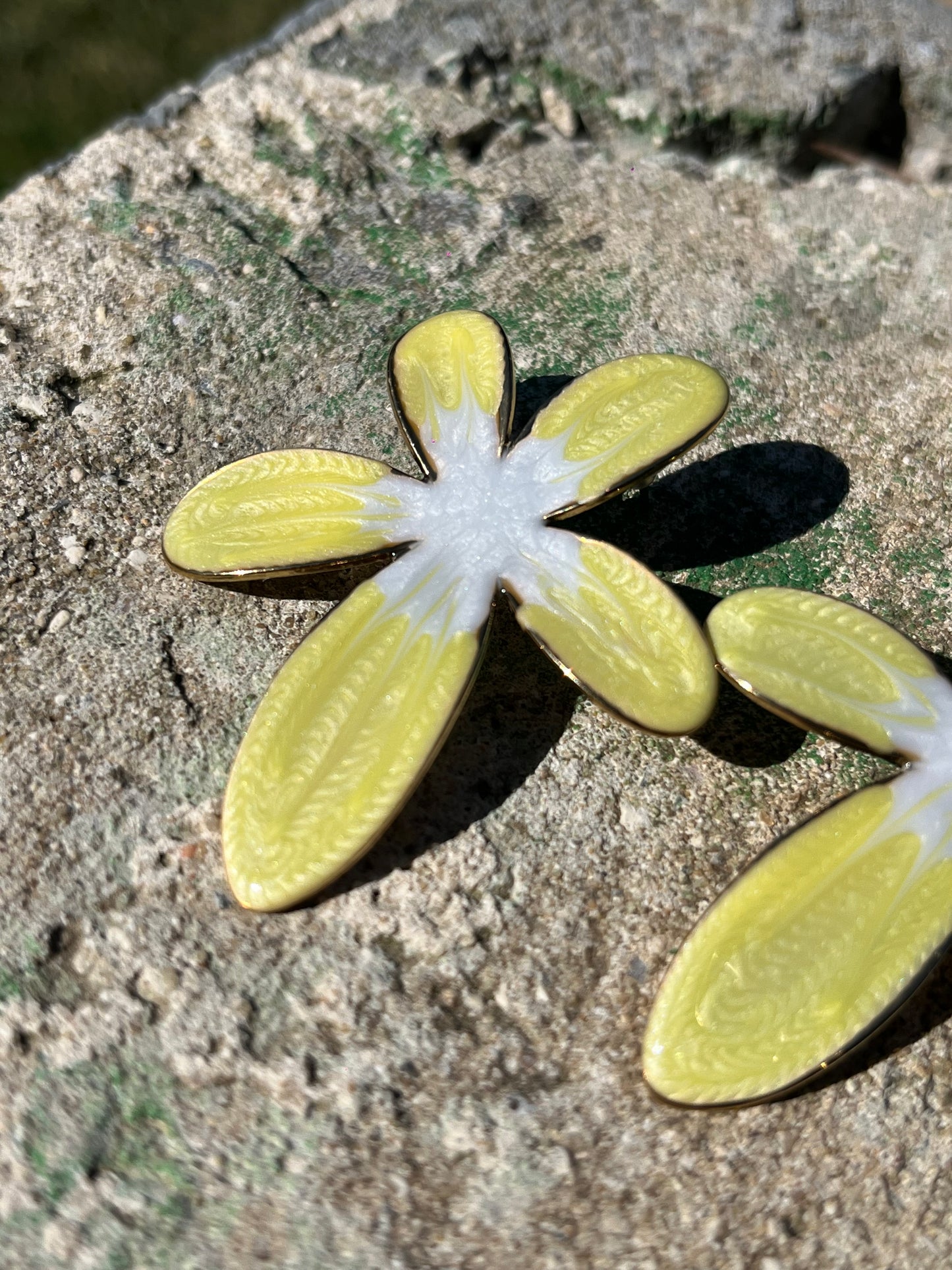 Boucle Fleure Jaune