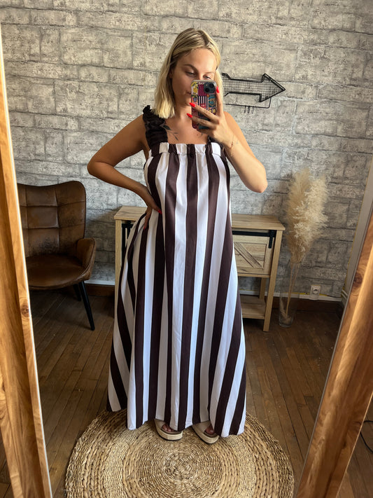 Robe Clémence Chocolat