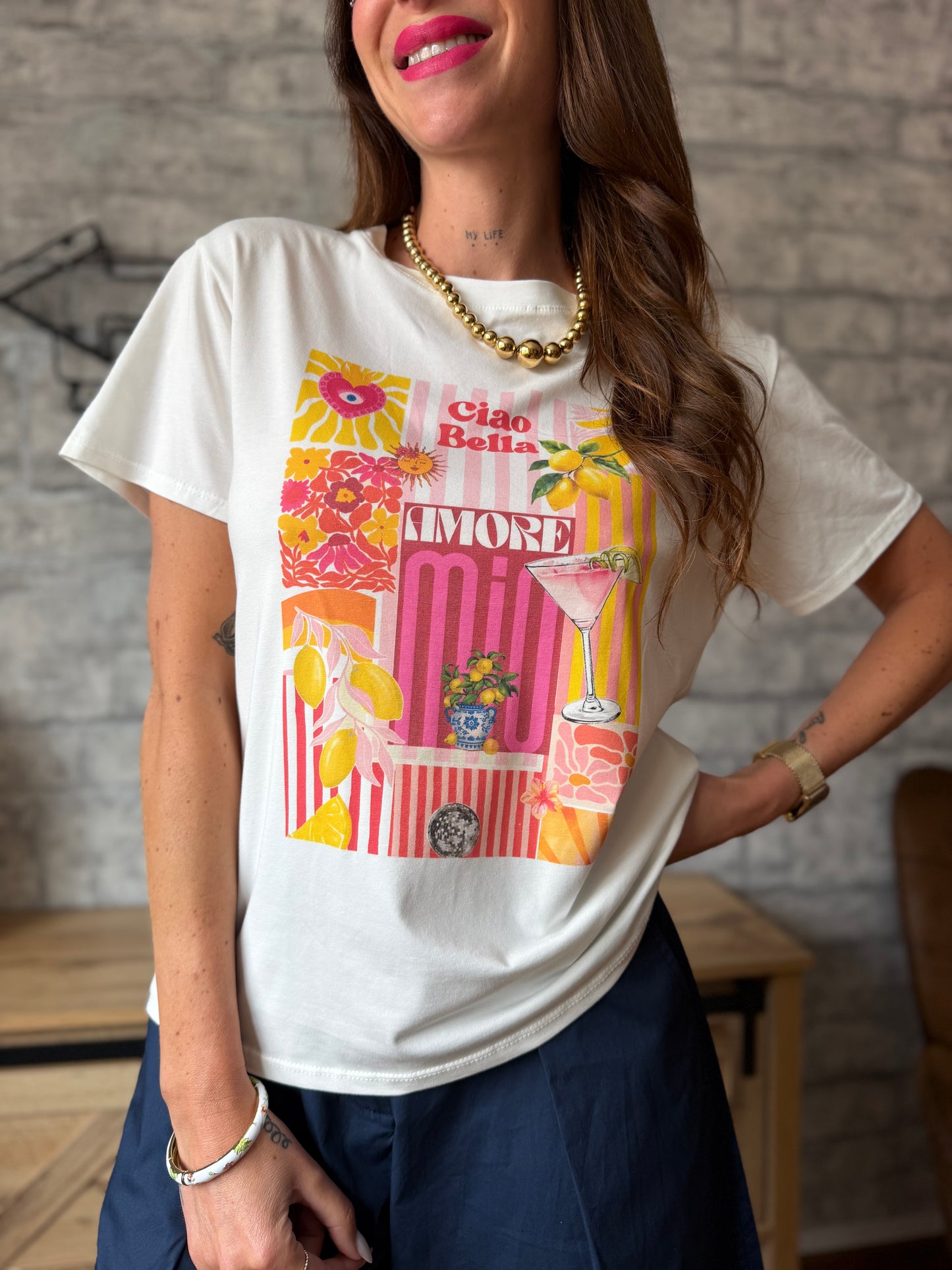 T Shirt Ciao Bella
