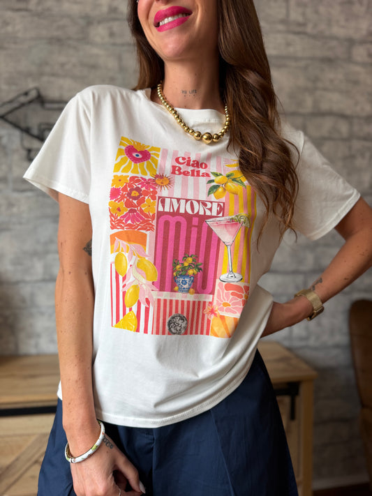T Shirt Ciao Bella