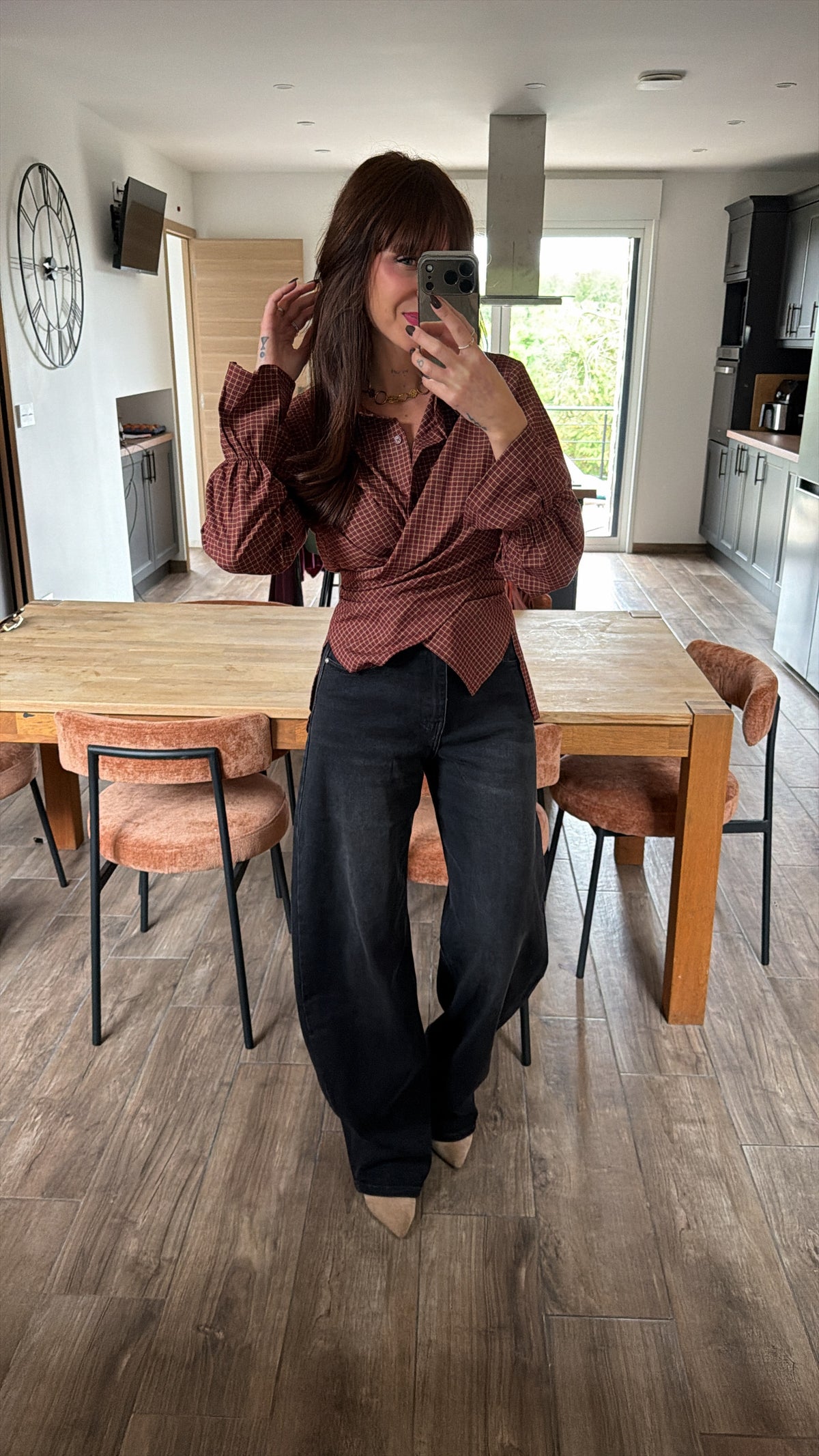 Chemise Alyzée Rouille