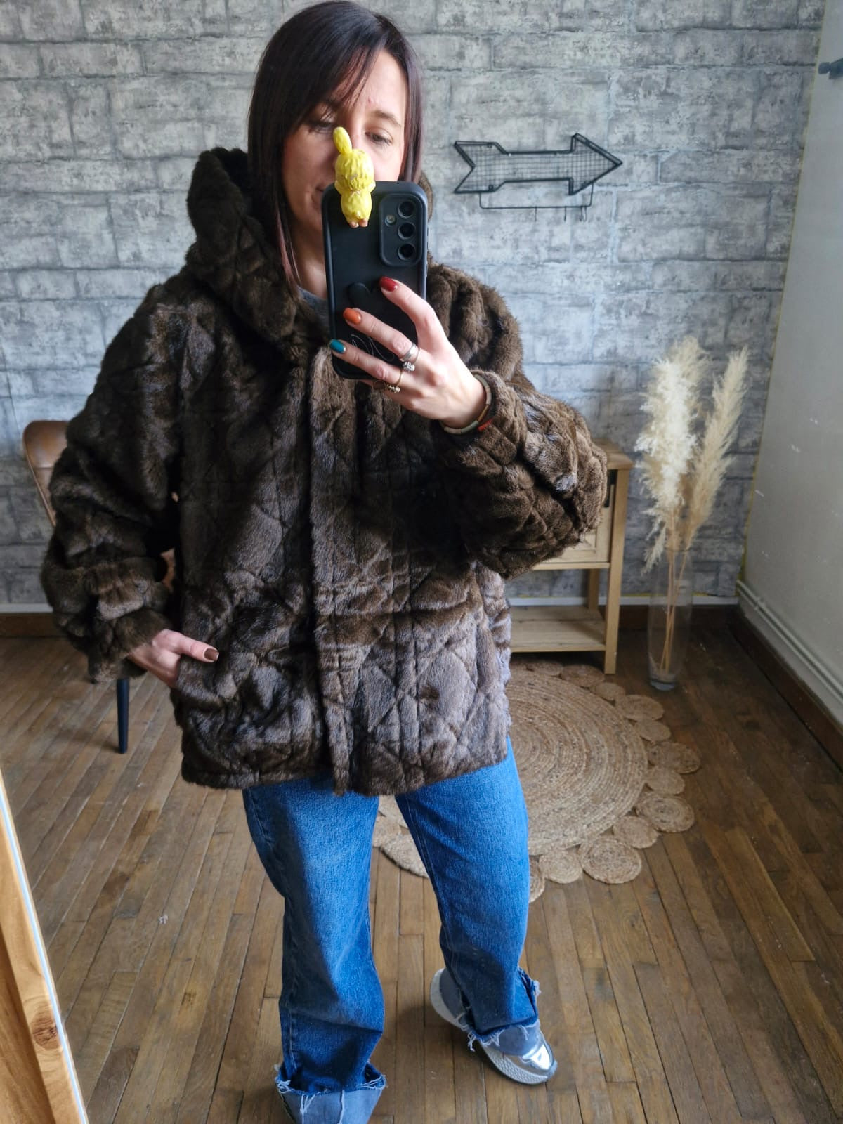 Manteau Paddy Chocolat