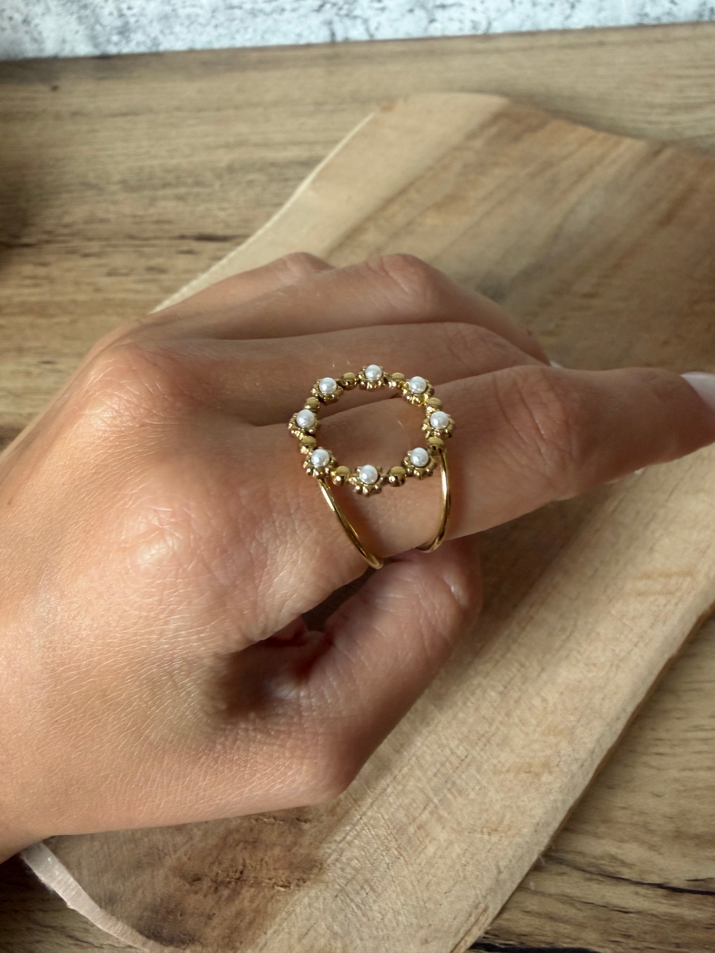 Bague Perle Nacré