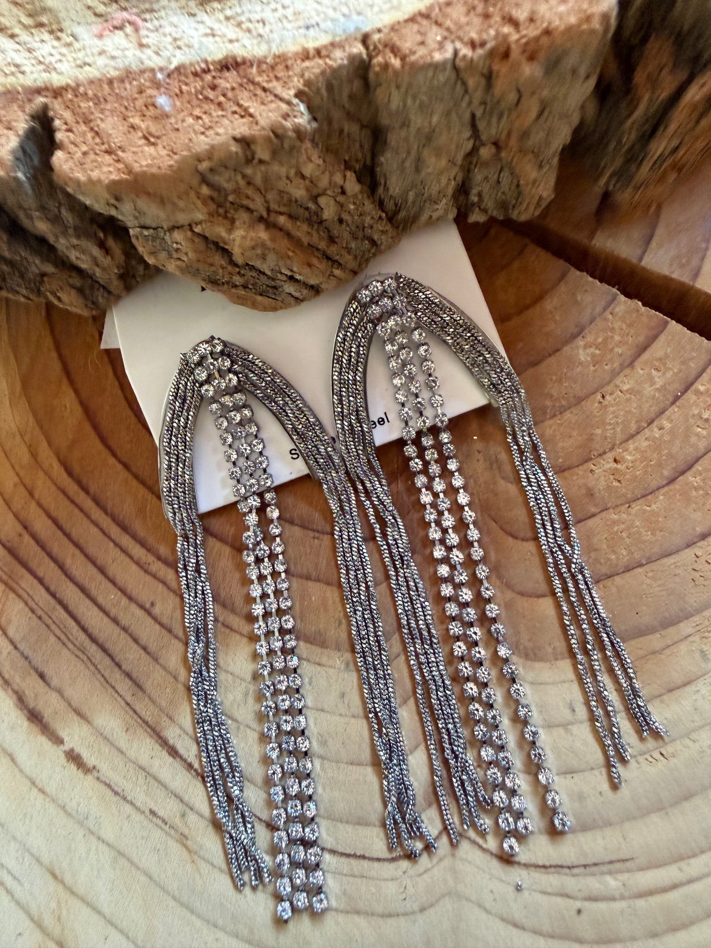 Boucle d’oreille Podium Argenté