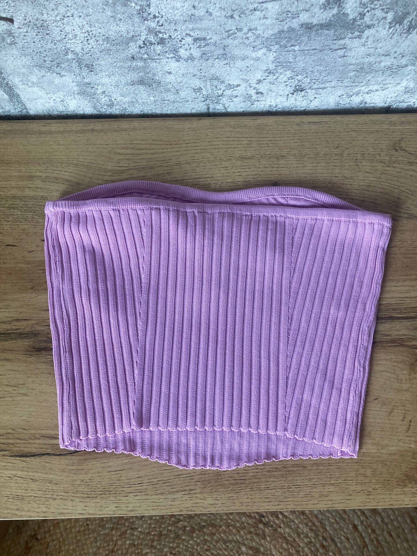 Bandeau Bustier Côtelé