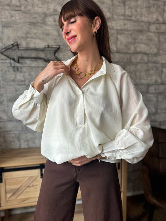 Blouse Blouse Écrue