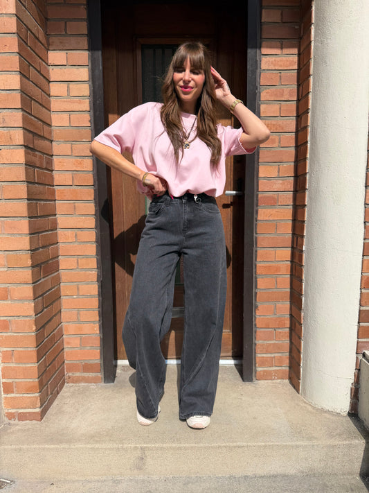 Jean's Extra Wide Gris Foncé