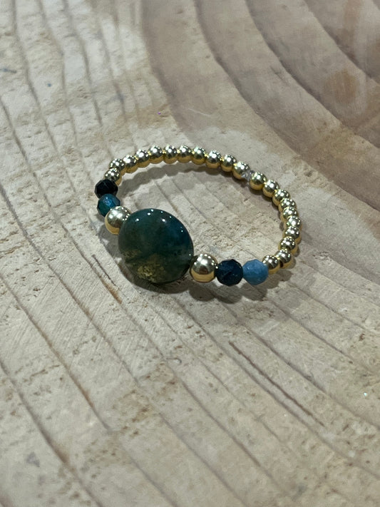Bague Pierre Vert