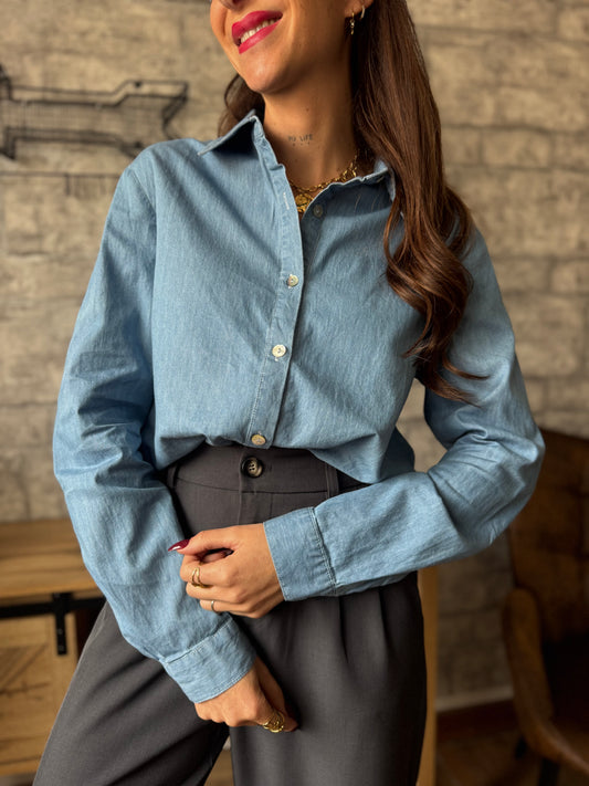 Chemise Lio Bleu