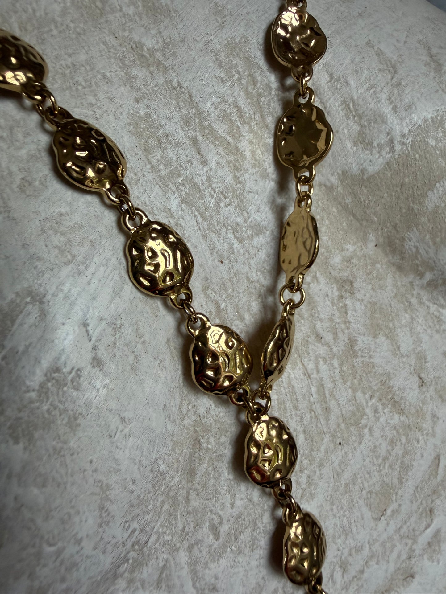 Collier Pendant Doré