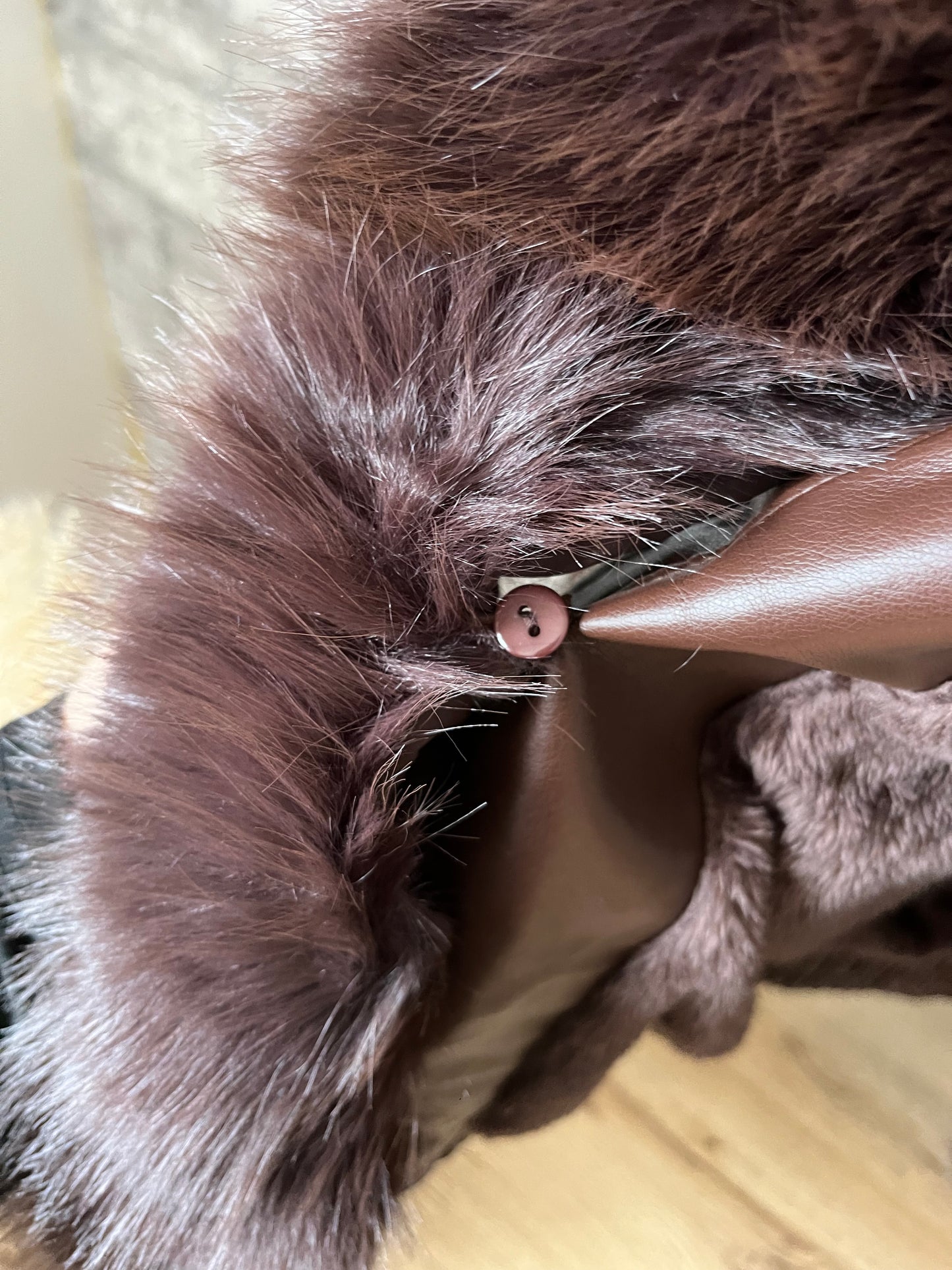 Veste Artika Chocolat (fourrure amovible)