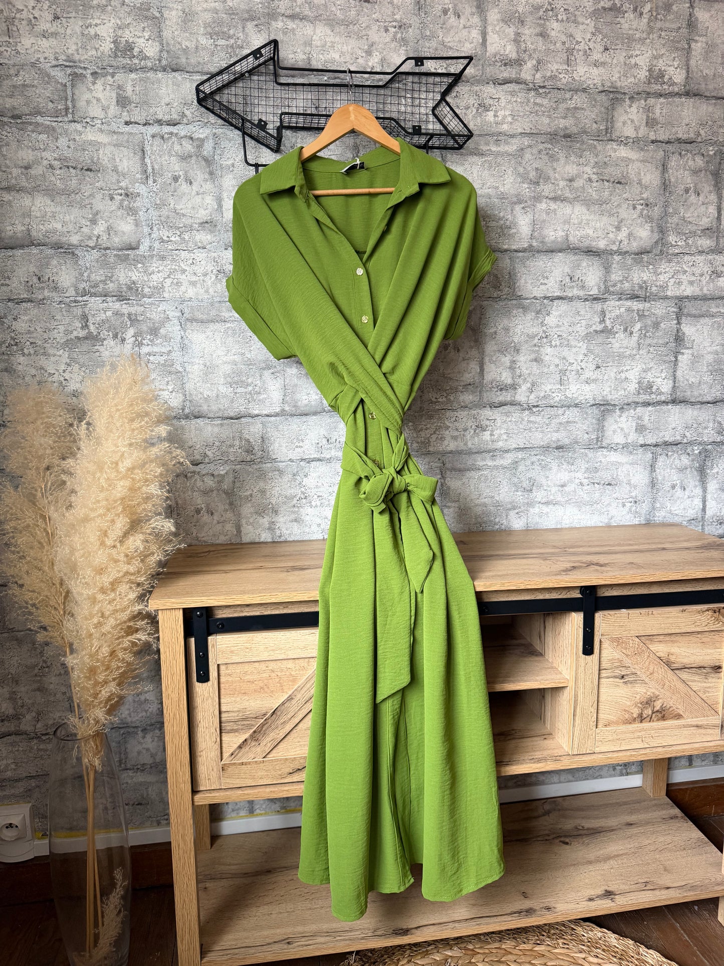 Robe Louise Vert Olive