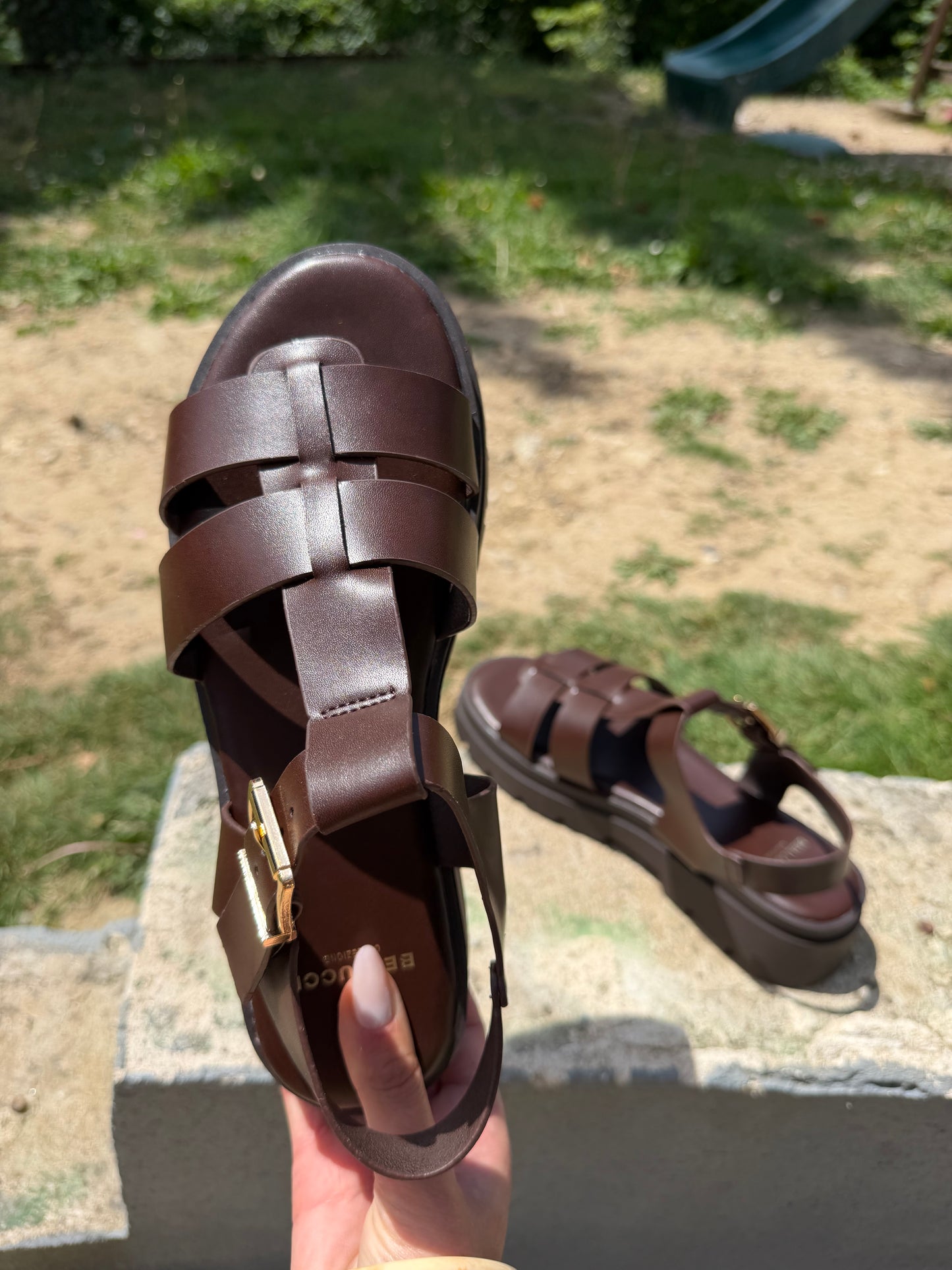 Sandales Abby Chocolat