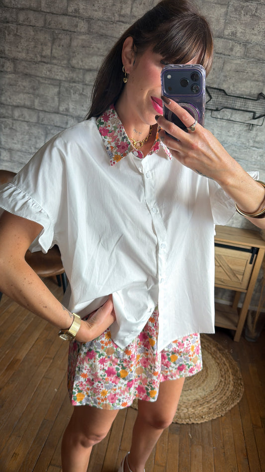 Chemise Liberty Rose