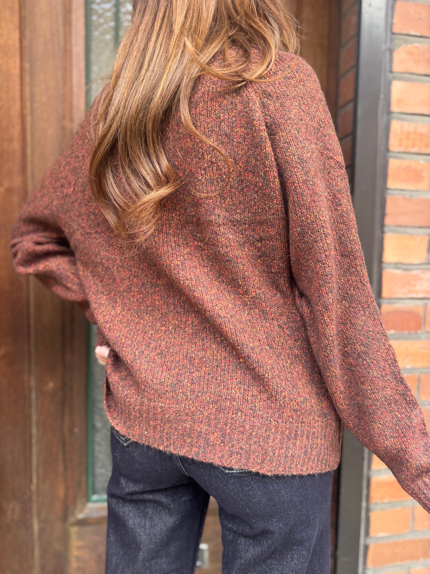 Pull Camionneur Rouille