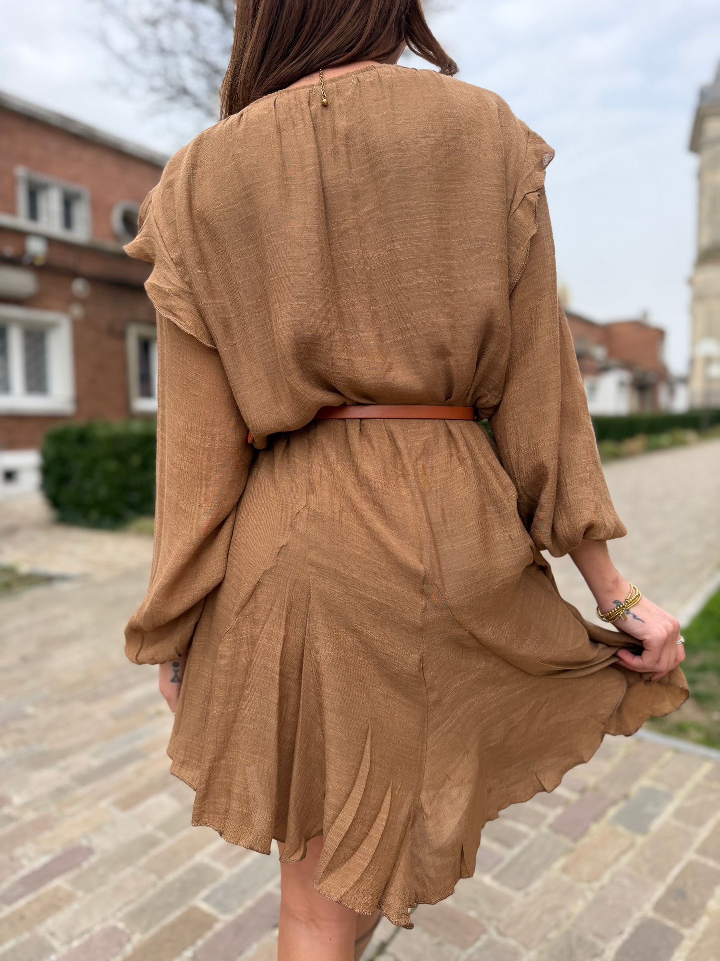 Robe Sybille Camel
