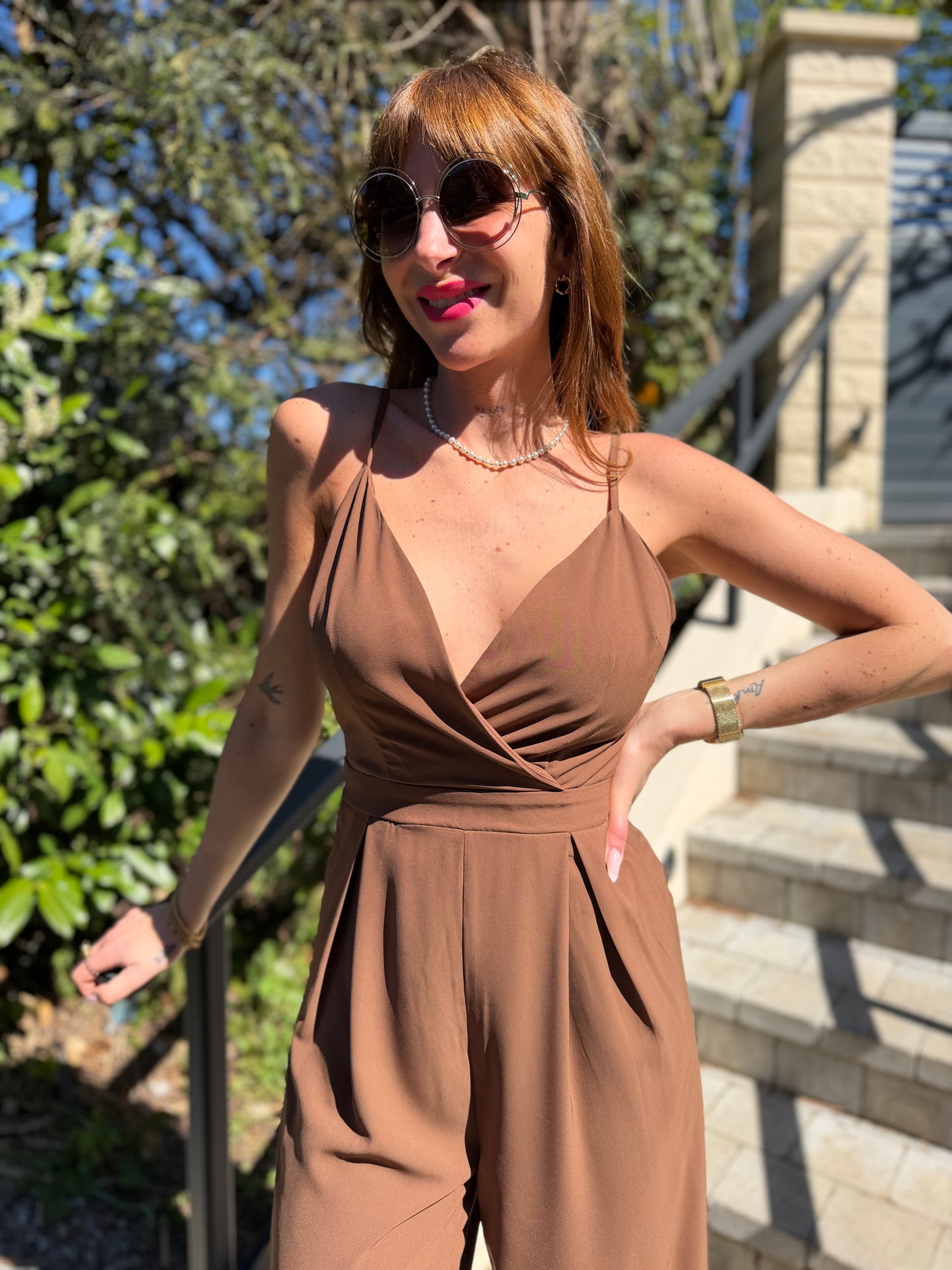 Combinaison Sara Marron