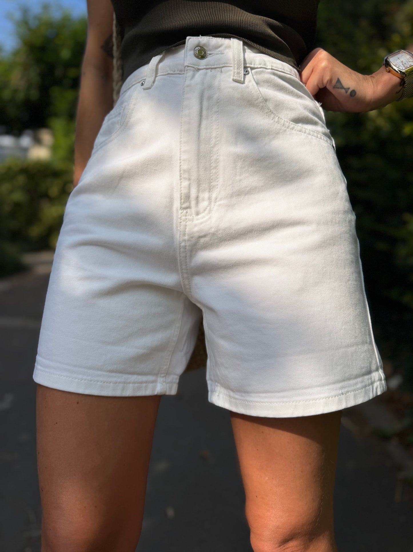 Short Blanc