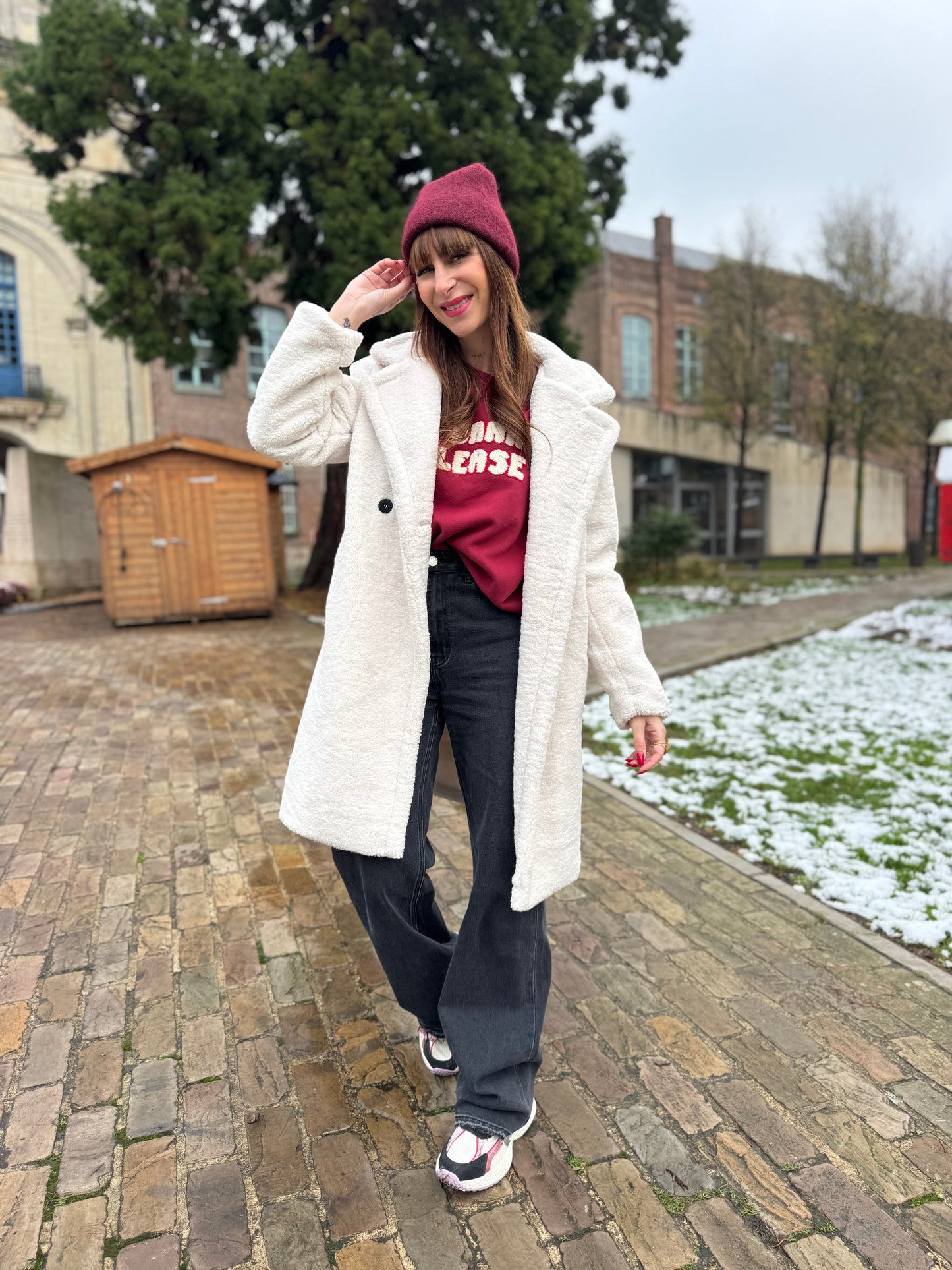 Manteau Irish Ivoire