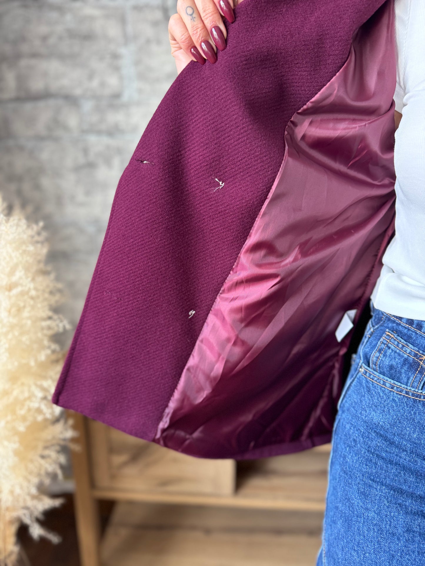 Veste Jonas Bordeaux