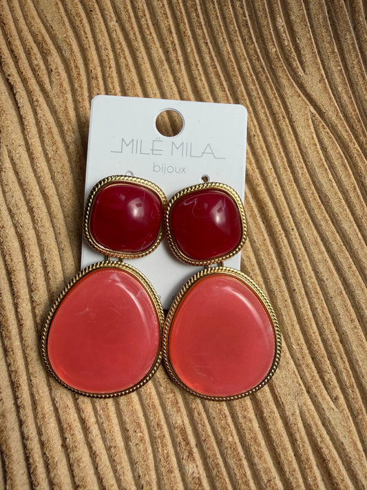 Boucle D’oreille Josy Corail
