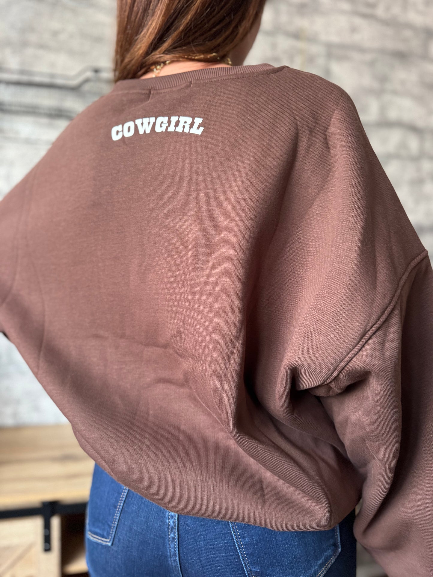 Sweat Santiag Chocolat