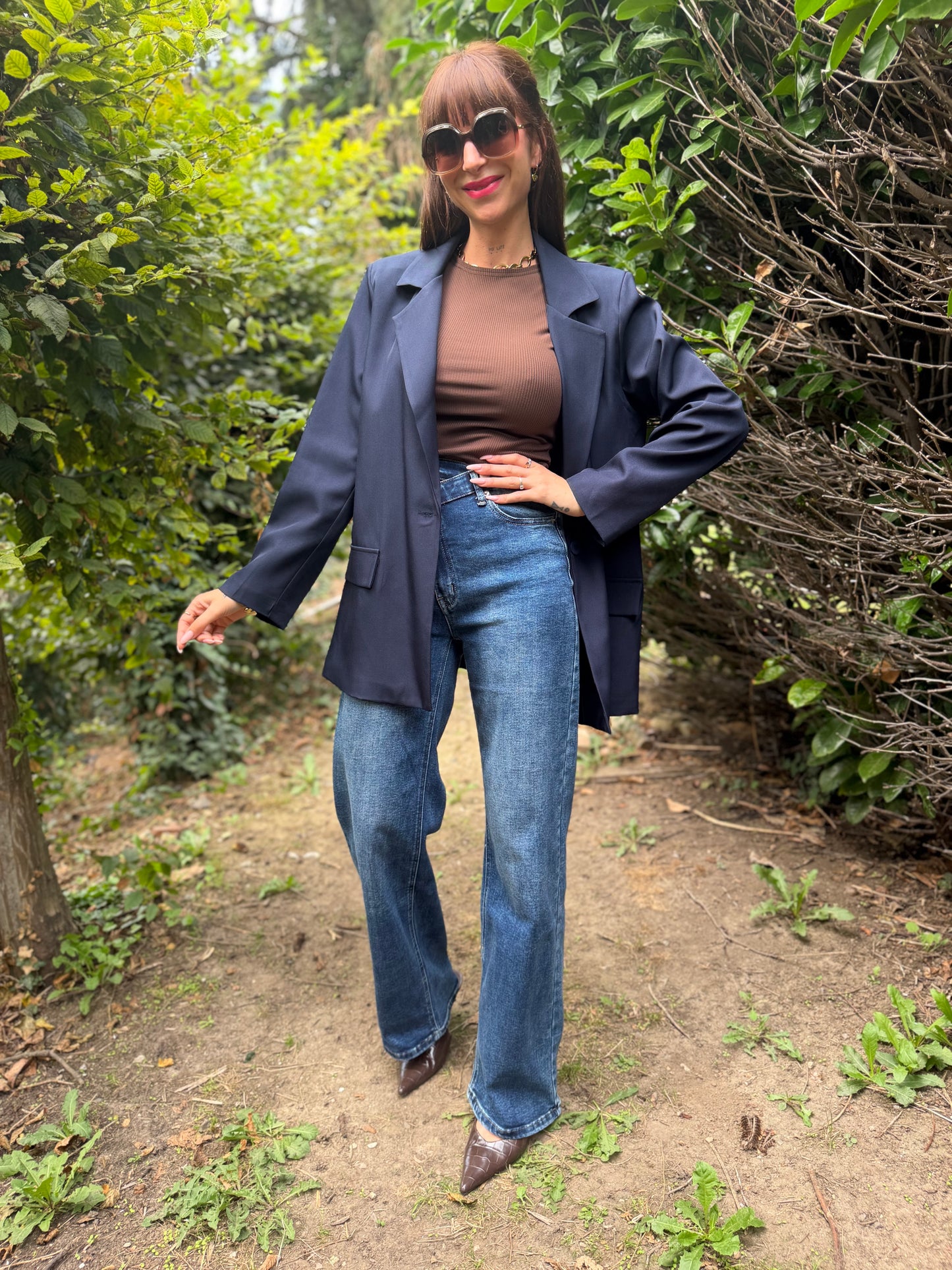 Blazer Michel Bleu Marine