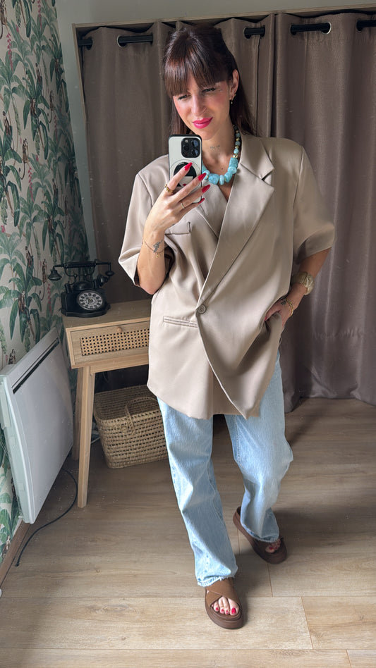Veste Charly Taupe