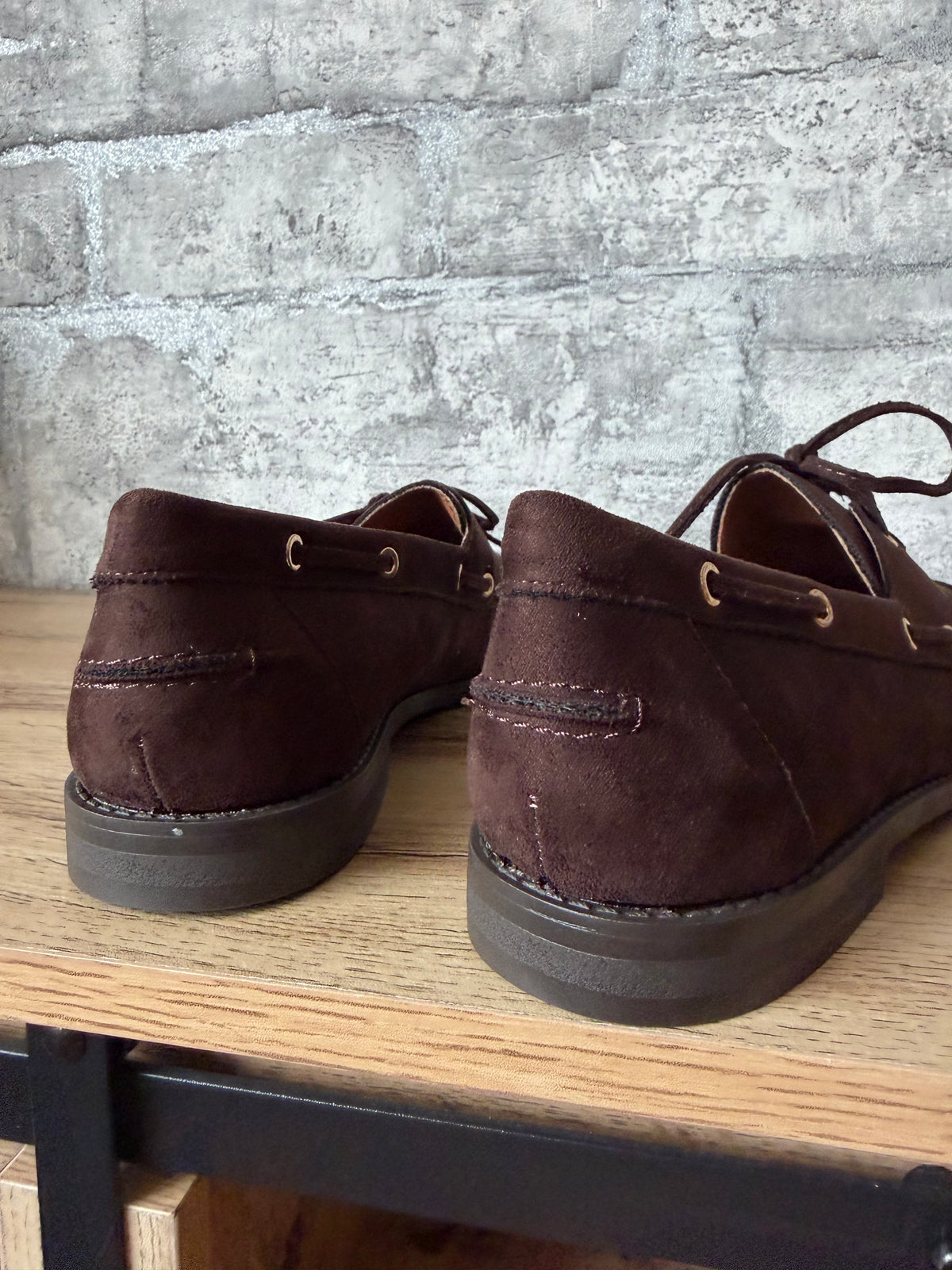 Mocassin Lacet Chocolat