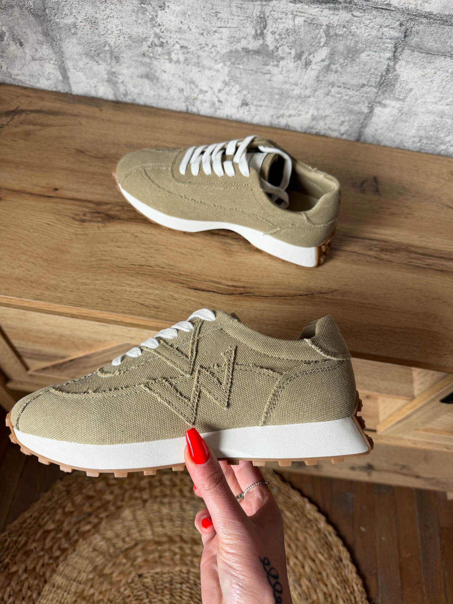 Basket Vanessa Wu Flow Staple Kaki