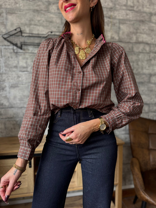 Chemise Caramel (taille 36)