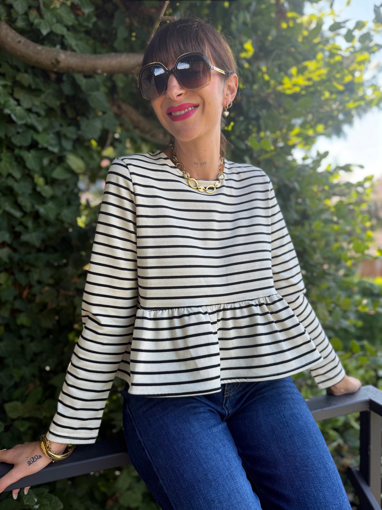 Top Maille Marinière