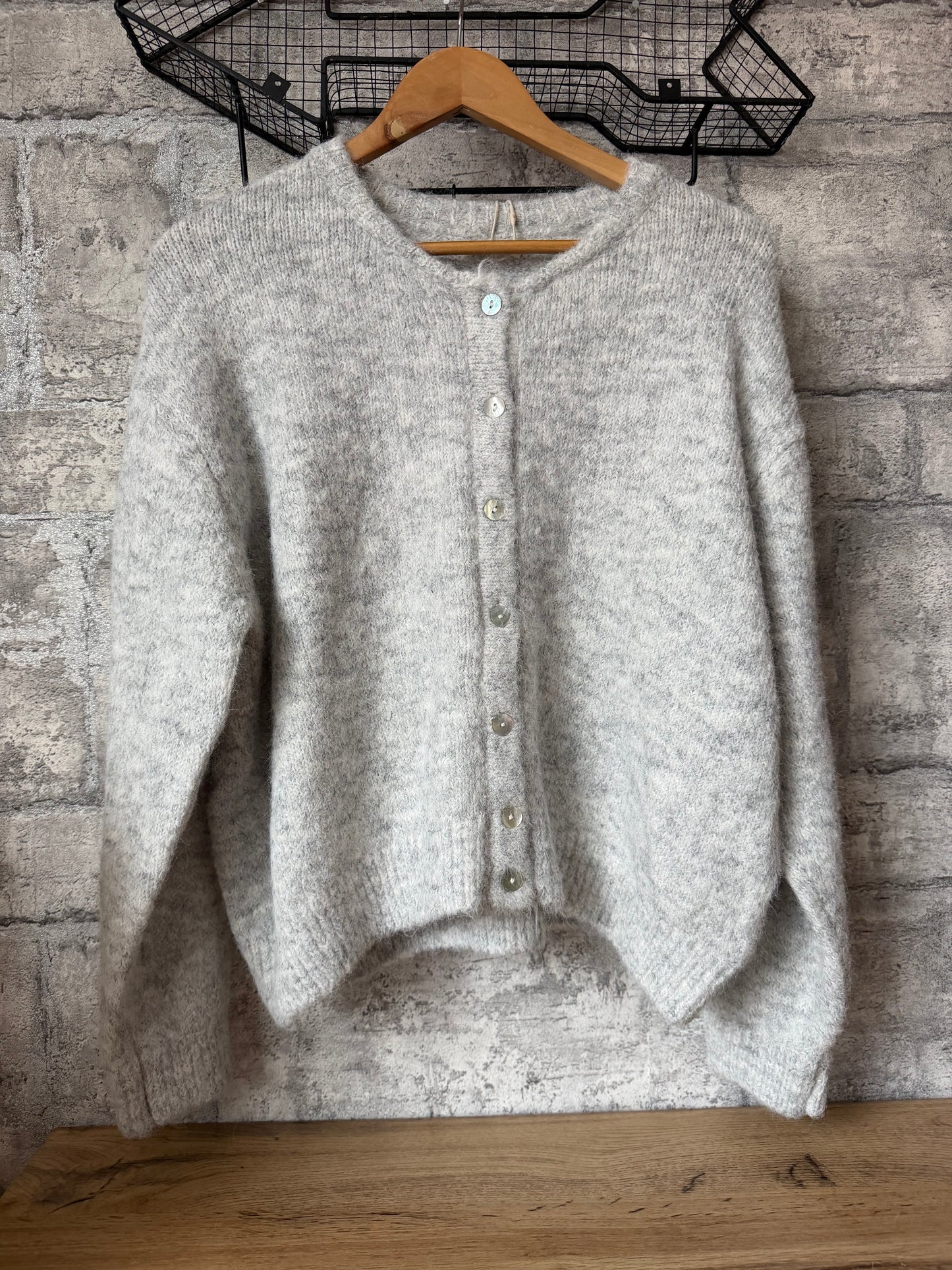 Gilet Elliot Gris Clair