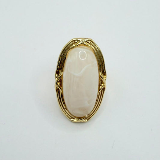 Bague Pierre Écru