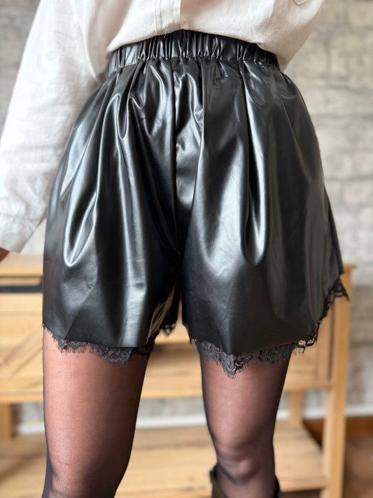 Short Simili dentelle