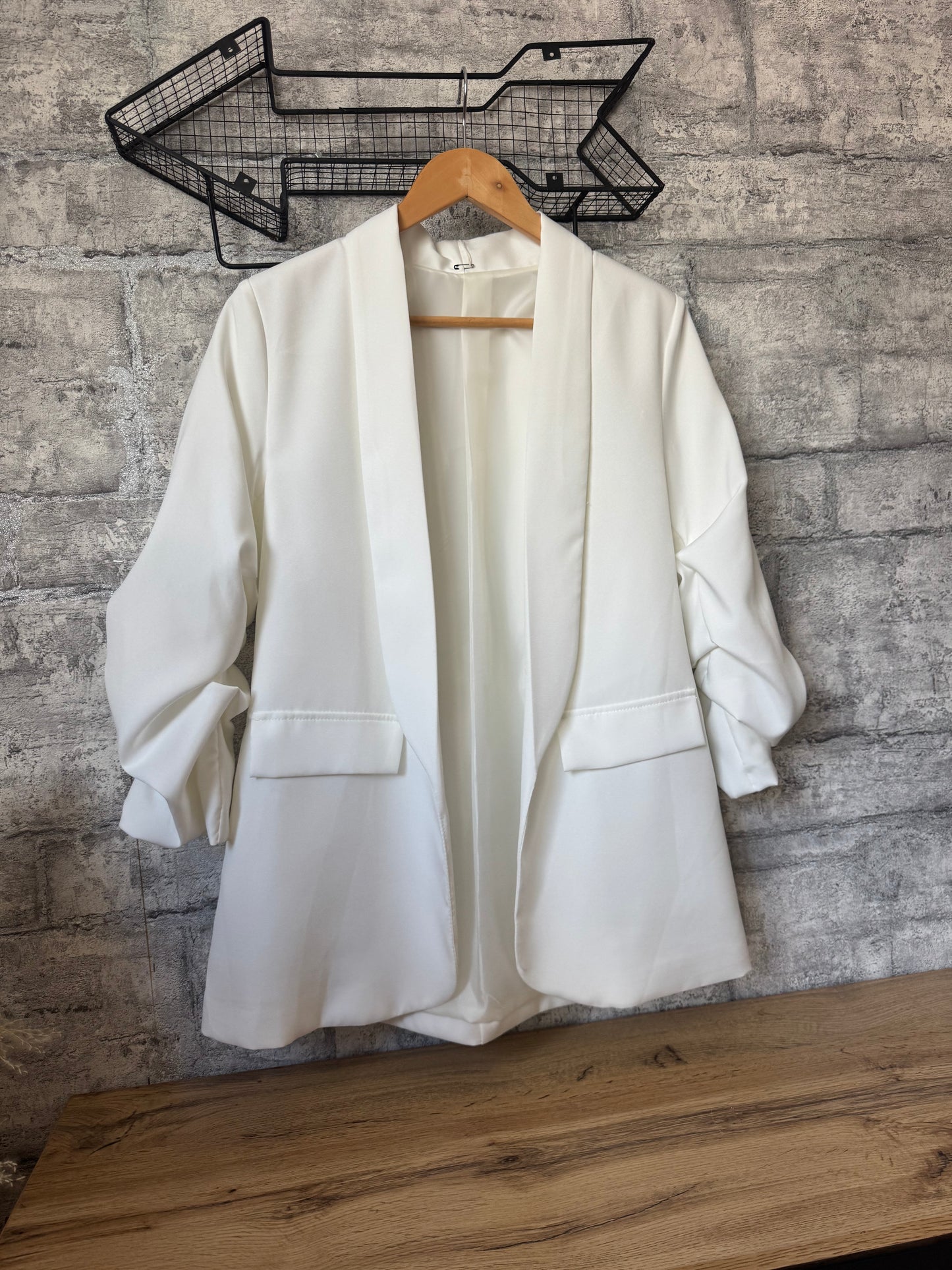 Blazer Uni Blanc