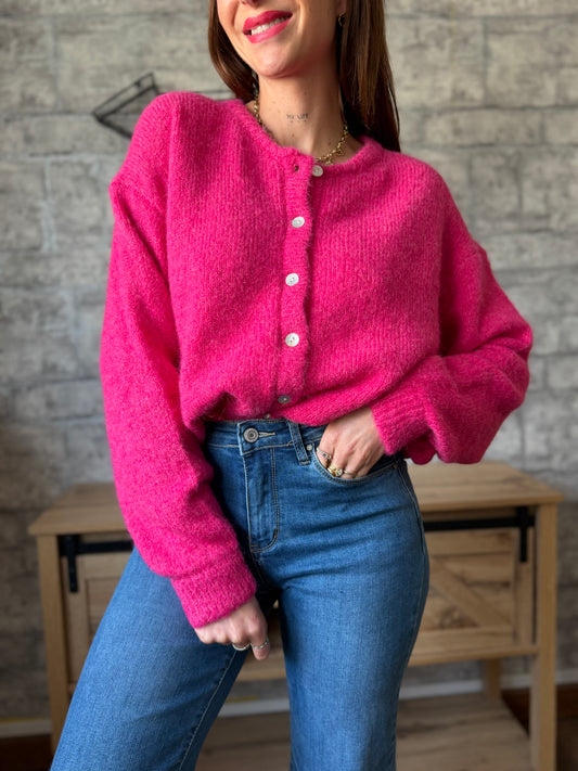 Gilet Elliot Rose Fushia