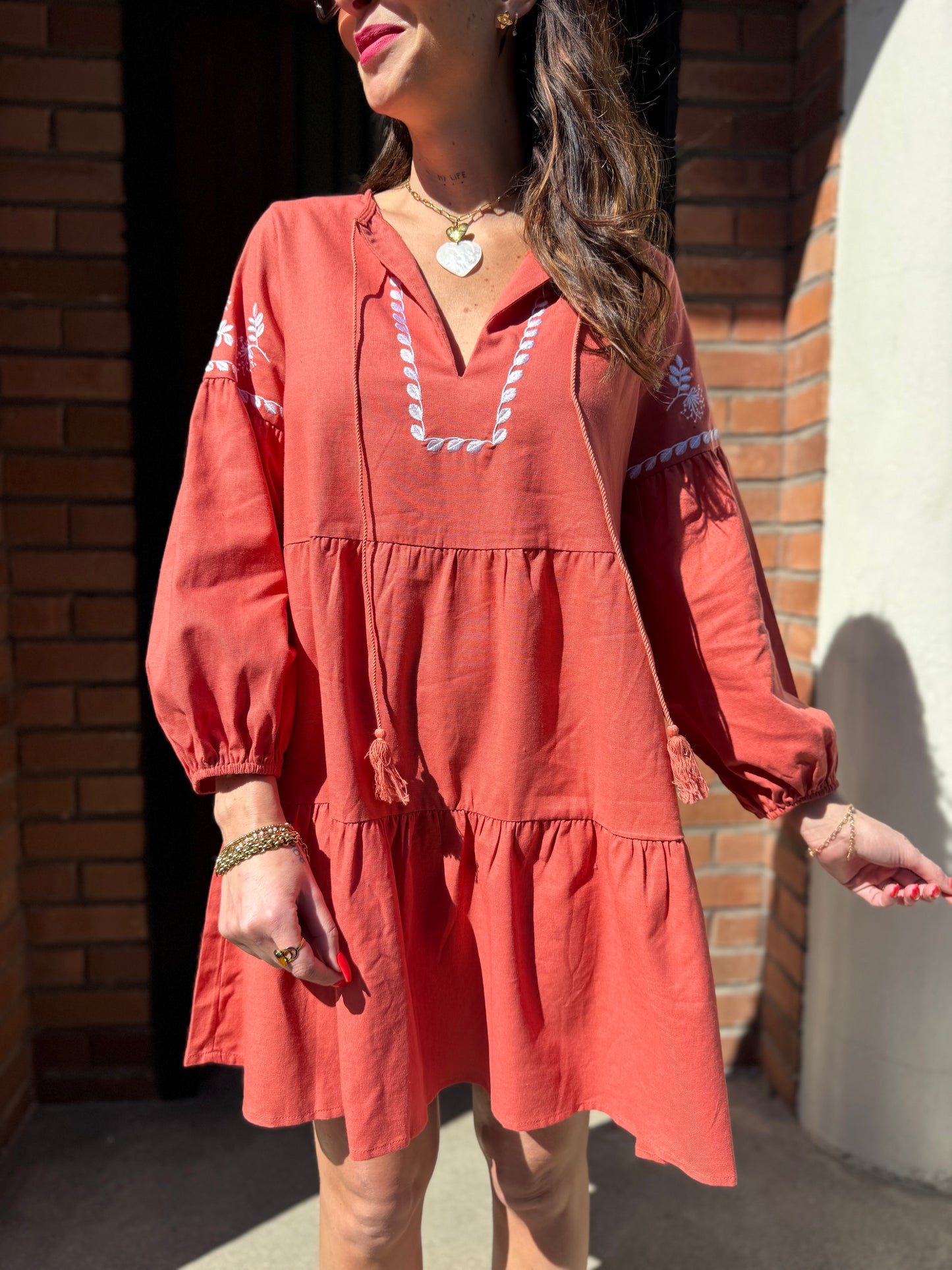 Robe Lisa Terracotta