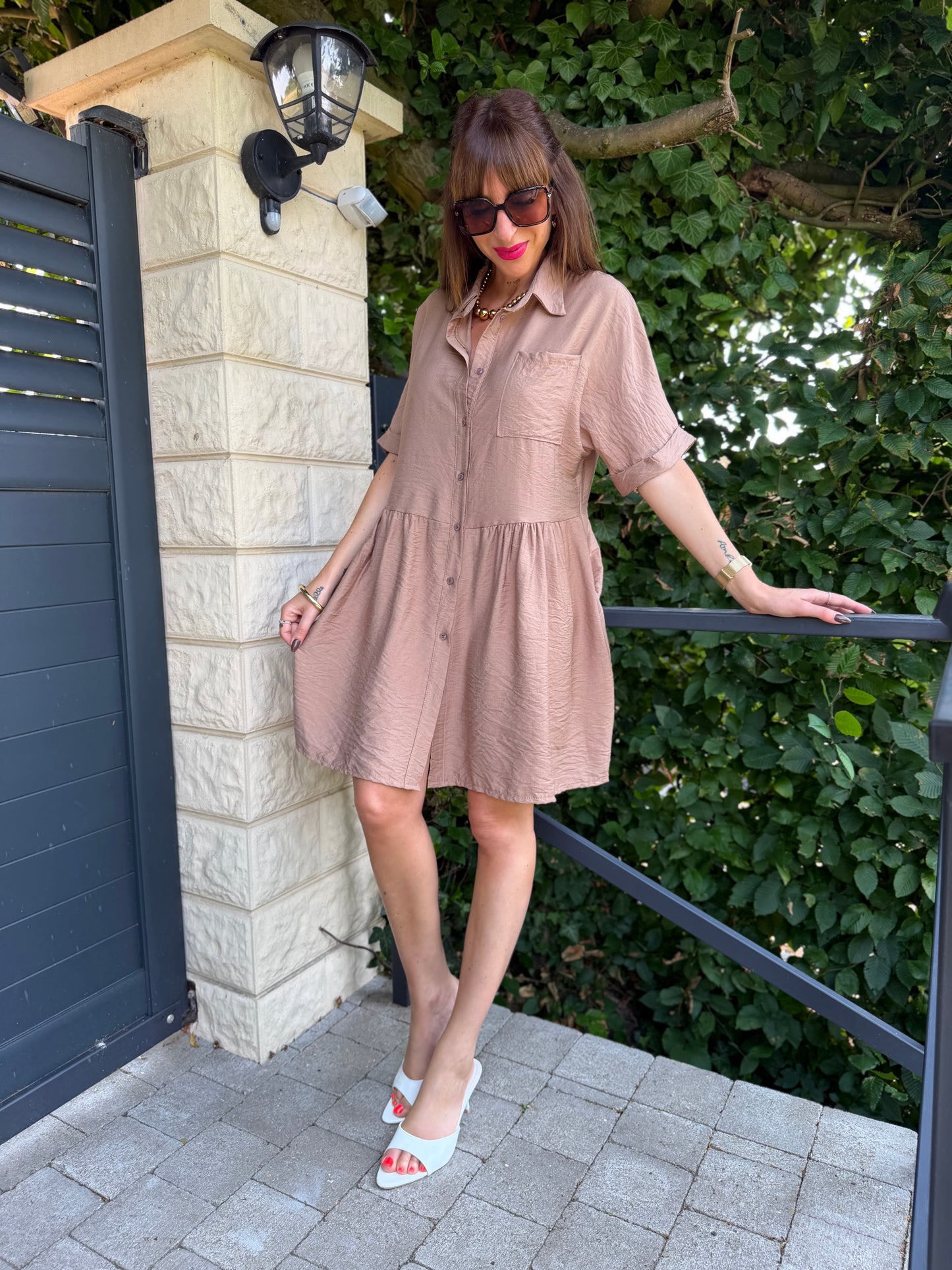 Robe Ambre Sable