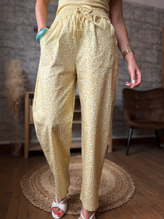 Pantalon Bali Jaune