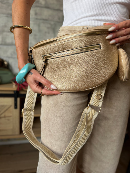 Sac banane Simili Cuir Zip