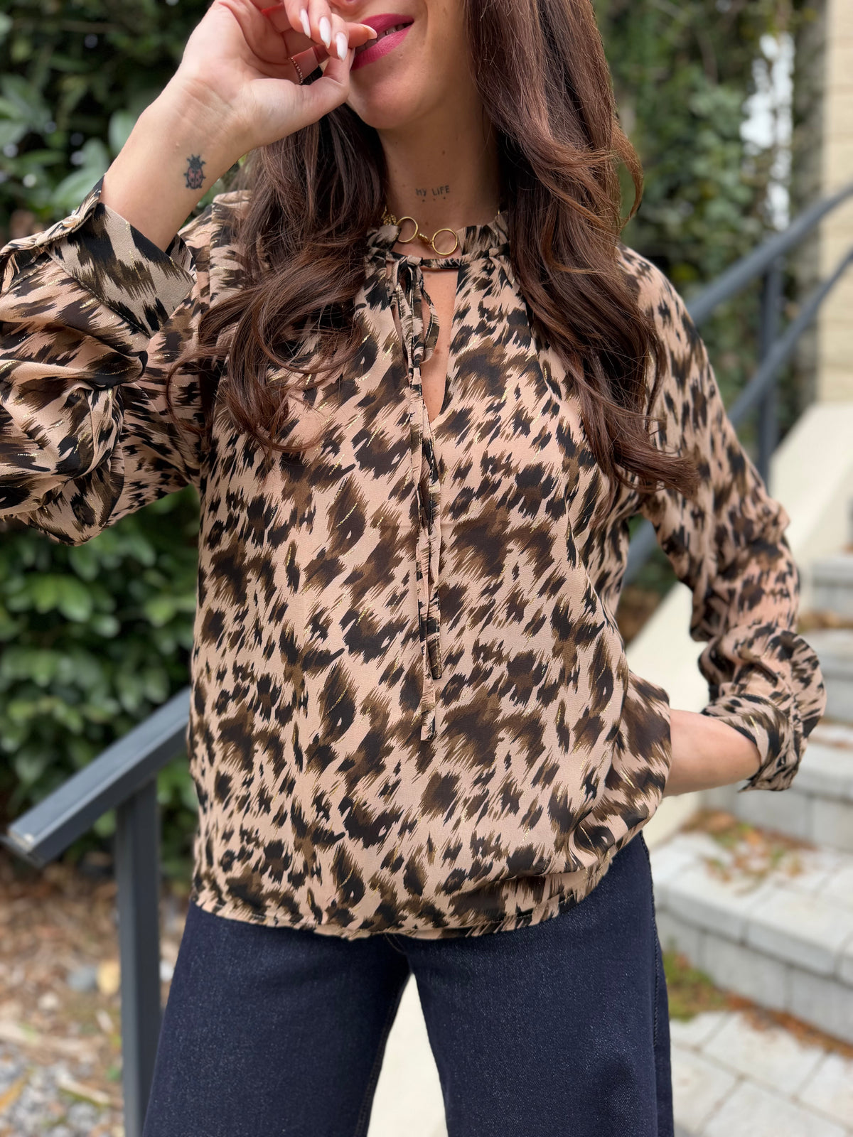 Blouse Léopard